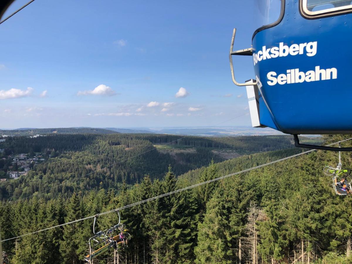 Appartement Bocksbergglueck In Hahnenklee, Endreinigung, Bezogene Betten, Handtuecher Inklusive à Goslar Extérieur photo