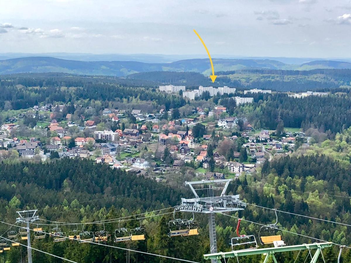 Appartement Bocksbergglueck In Hahnenklee, Endreinigung, Bezogene Betten, Handtuecher Inklusive à Goslar Extérieur photo